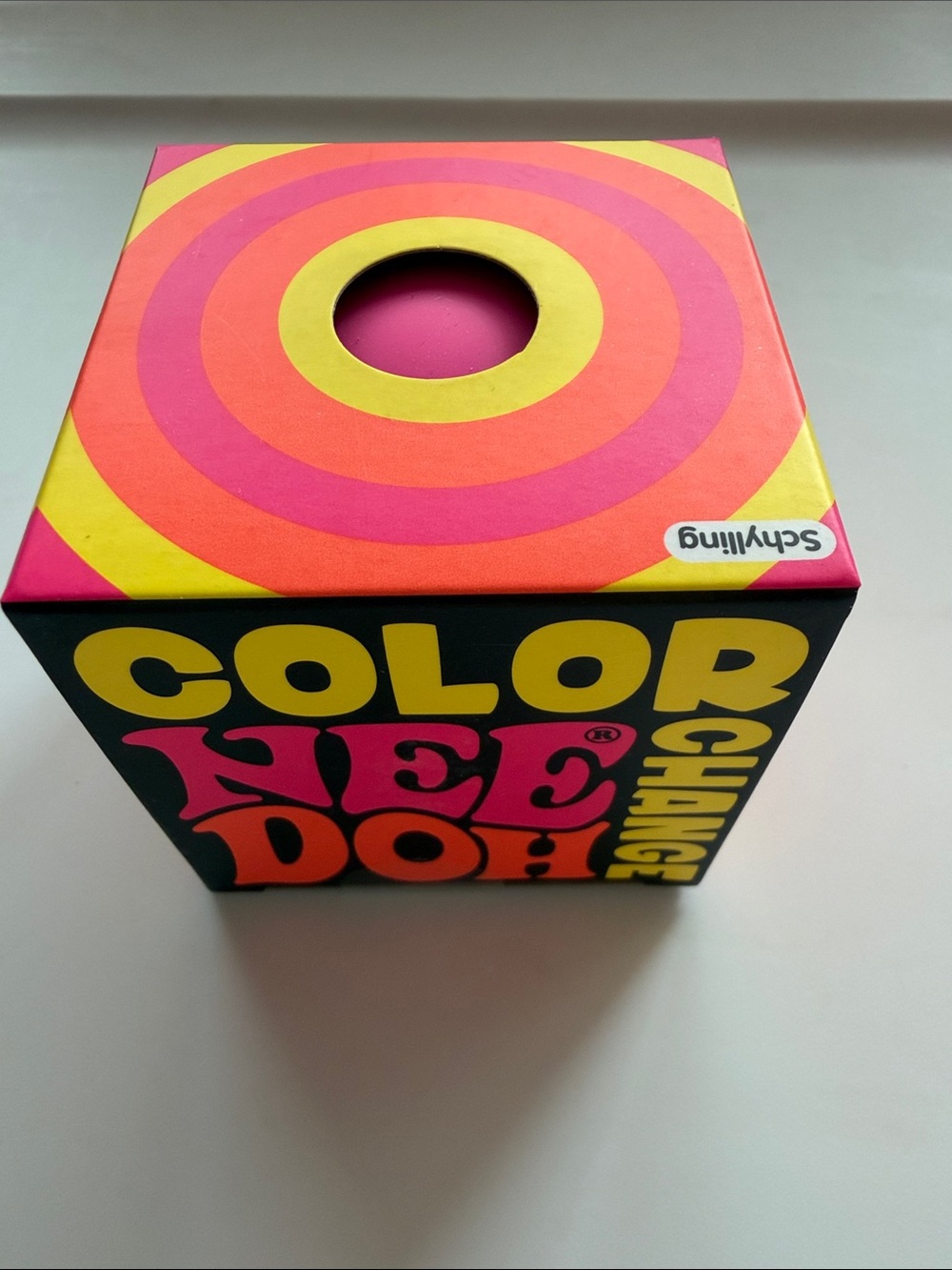 Color NeeDoh Change-It! Pink & Yellow Kids Stress Toy